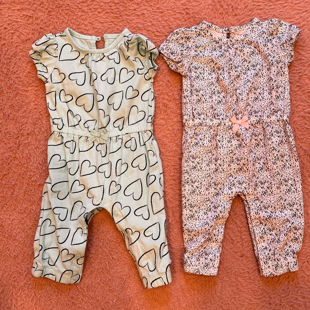 NWOT! Bundle of 2 girls jumpsuits